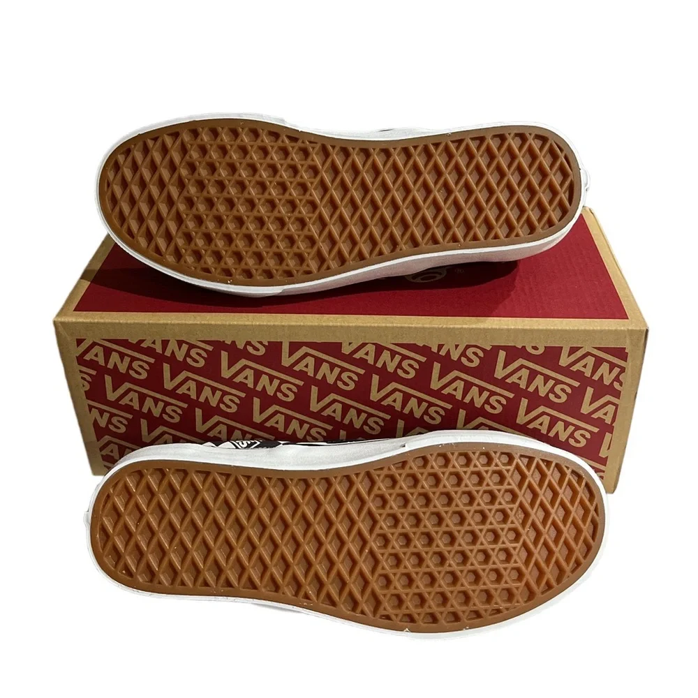 Unisex Vans Off The Wall Classic Slip On Black/Asphalt M6.5/W8 - Picture 4 of 5